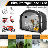 Bike Storage Shed Tent with PU4000MM Waterproof 210D Oxford Fabric for 5 Bikes