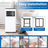 10000 BTU 4-in-1 Portable Air Conditioner with Dehumidifier and Sleep Mode