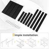 14 Inch Square Weather-Resistant Adirondack Side Table