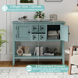 Buffet Sideboard Cabinet with 2 Doors and 2 Drawers