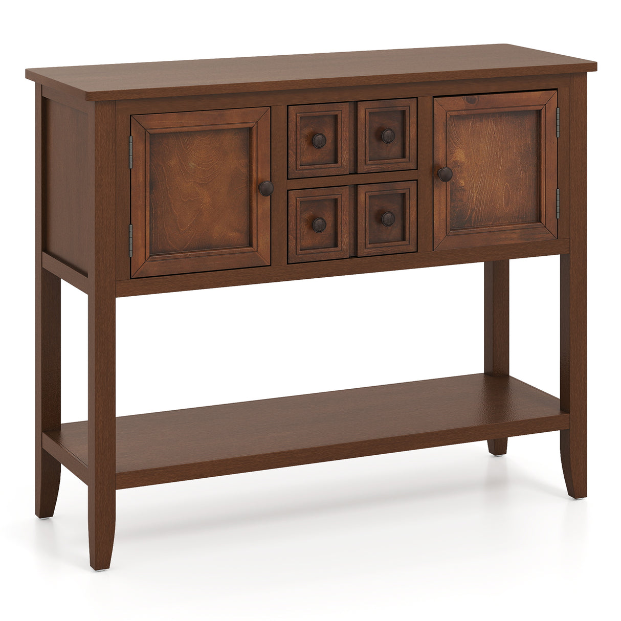 Buffet Sideboard Cabinet with 2 Doors and 2 Drawers