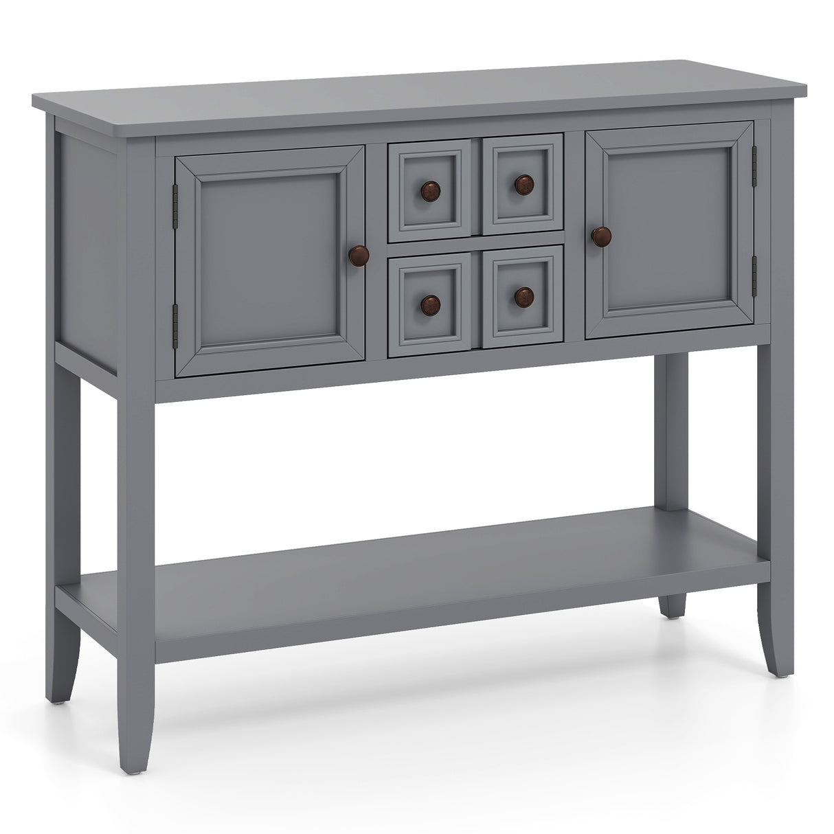 Buffet Sideboard Cabinet with 2 Doors and 2 Drawers
