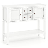 Buffet Sideboard Cabinet with 2 Doors and 2 Drawers