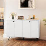 Buffet Sideboard Mid Century Modern Storage Cabinet with Adjustable Shelves