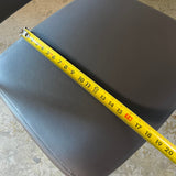 SITONIT SEATING (3 PACK) Grey Chair With Leather Material 34" H x 18.5" x 18.5"