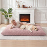 Convertible Bean Bag Floor Sofa with Machine-washable Corduroy Cover