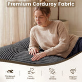 Convertible Bean Bag Floor Sofa with Machine-washable Corduroy Cover