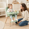 Convertible High Chair with 5-Point Harness for Babies and Toddlers