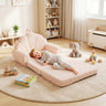 Convertible Kids Sofa 2-in-1 Fold out Toddler Couch Chair