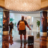 20-inch Black Carry-On Hardcase Roller Luggage