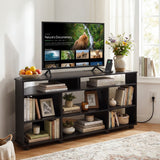 Corner Entertainment Center TV Stand for TVs up to 55 Inch