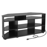 Corner Entertainment Center TV Stand for TVs up to 55 Inch