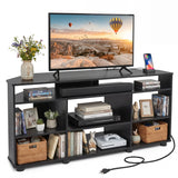 Corner Entertainment Center TV Stand for TVs up to 55 Inch
