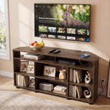 Corner Entertainment Center TV Stand for TVs up to 55 Inch
