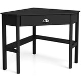 Corner Wooden Piece Laptop Computer Desk