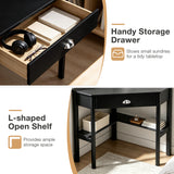 Corner Wooden Piece Laptop Computer Desk