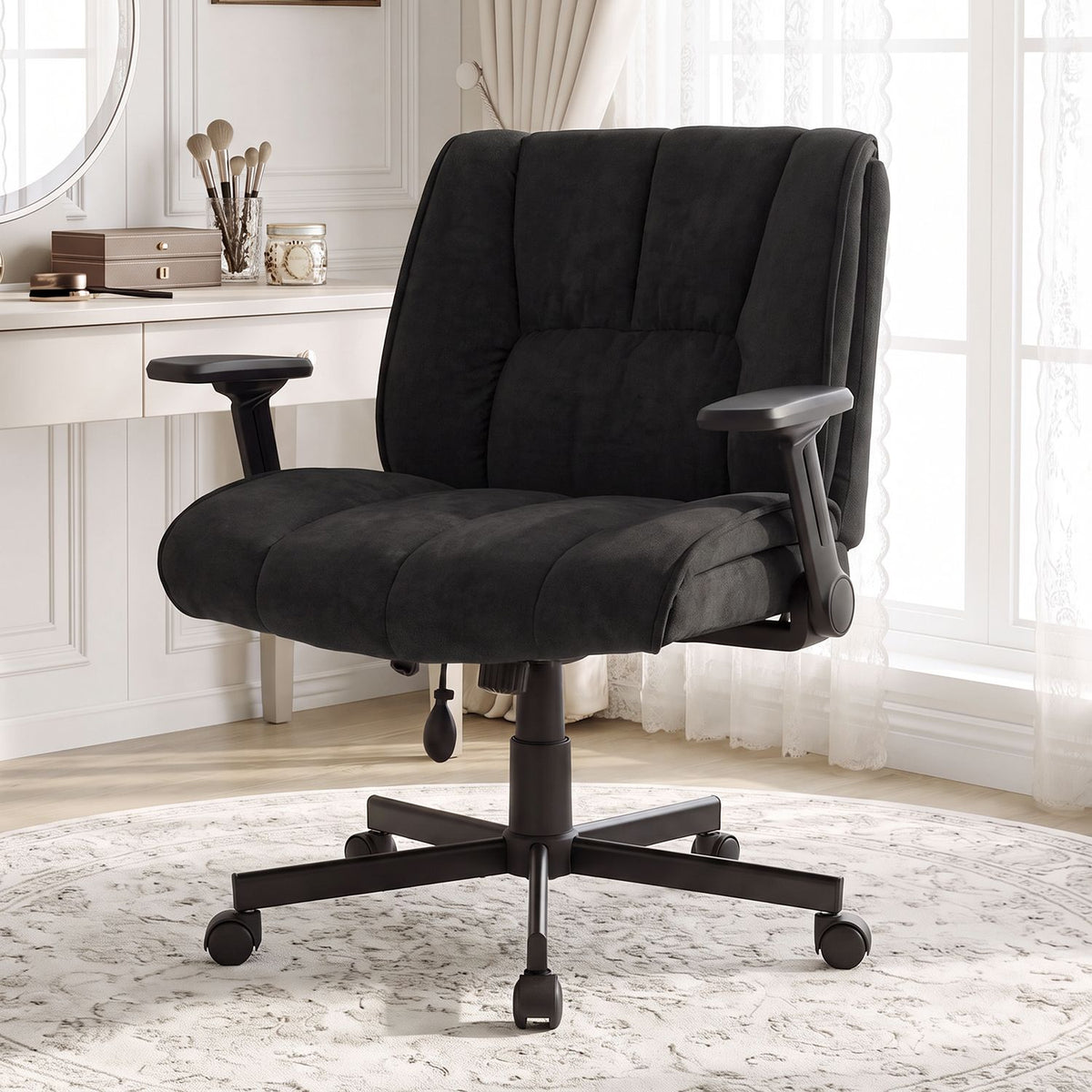 Criss Cross Home Office Chair with Airbag Lumbar Support