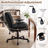 Criss Cross Home Office Chair with Airbag Lumbar Support