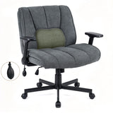 Criss Cross Home Office Chair with Airbag Lumbar Support
