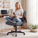 Criss Cross Home Office Chair with Airbag Lumbar Support