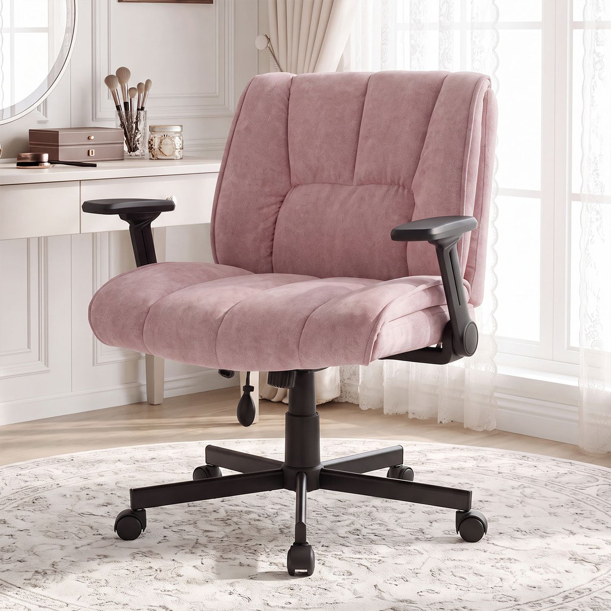 Criss Cross Home Office Chair with Airbag Lumbar Support