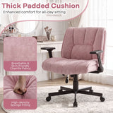 Criss Cross Home Office Chair with Airbag Lumbar Support