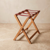 Maleta | Leather Luggage Rack