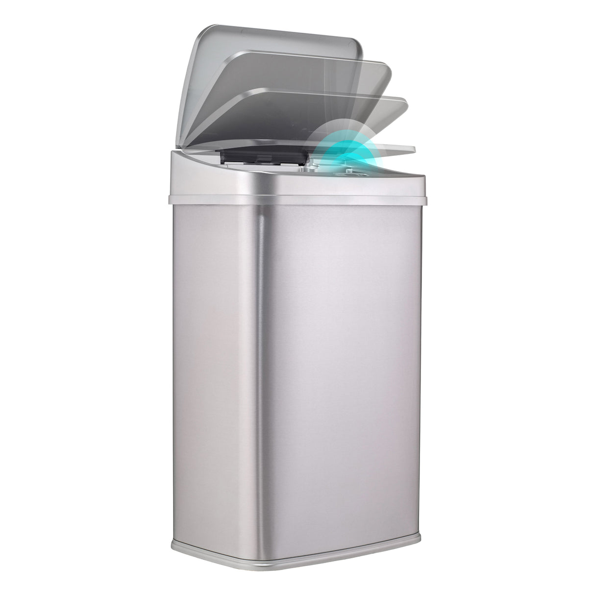 Rectangular Motion Sensor Trash Can 13.2 Gallon | DZT-50-28