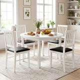 Dining Chairs Set of 2 Modern Mid Century Dining Room Chairs-White