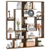 7-Tier Bookshelf  Open Display Shelf Rack for Home Office