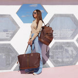 Eleganza 32L Monogram Weekender Tote Bag