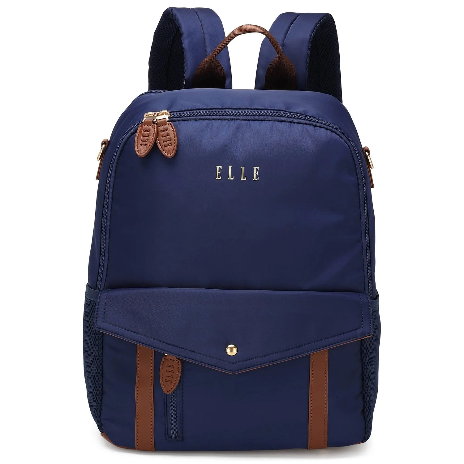 Luxe Journey 18L Twill and Vegan Leather Backpack