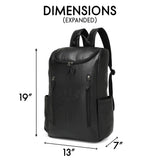 Roamer 22L Vegan Leather Backpack