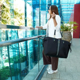 Eleganza 32L Monogram Weekender Tote Bag