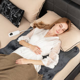 Electric Heated Mattress Pad with 5 Heating Levels and Overheat Protection