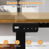 Electric Standing Desk Frame Height Adjustable Computer Desk Base with LED Display