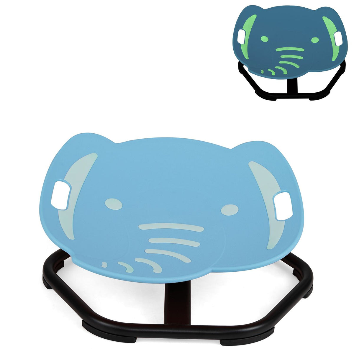 Elephant-Shaped Spinning Chair for Autistic and ADHD Kids