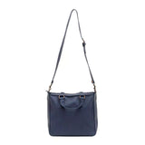 Ellington Leather Market Tote with Zippered Pouch