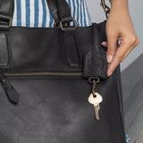 Ellington Leather Market Tote with Zippered Pouch