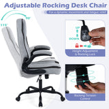 Ergonomic Computer Office Chair with 90Â° Flip-up Armrests
