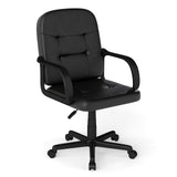 Ergonomic Office Chair with 360-degree Wheels