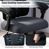 Ergonomic Office Computer Mesh Chair with High Back Adaptive Lumbar Support and 2D Adjustable Headrest