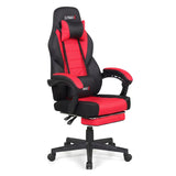 Ergonomic Video Game Chair with Headrest and Reclining Backrest