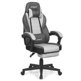 Ergonomic Video Game Chair with Headrest and Reclining Backrest
