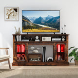 TV Stand with LED Lights and Remote Control