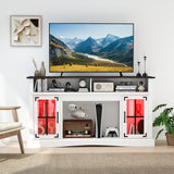 TV Stand with LED Lights and Remote Control