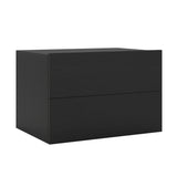 Floating Nightstand with 2 Storage Drawers Wall Mounted for Bedroom