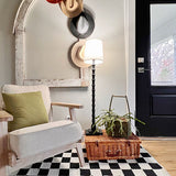 Modern Scalloped Base Floor Lamp