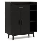 Floor Storage Cabinet Free Standing Cupboard Chest