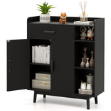 Floor Storage Cabinet Free Standing Cupboard Chest